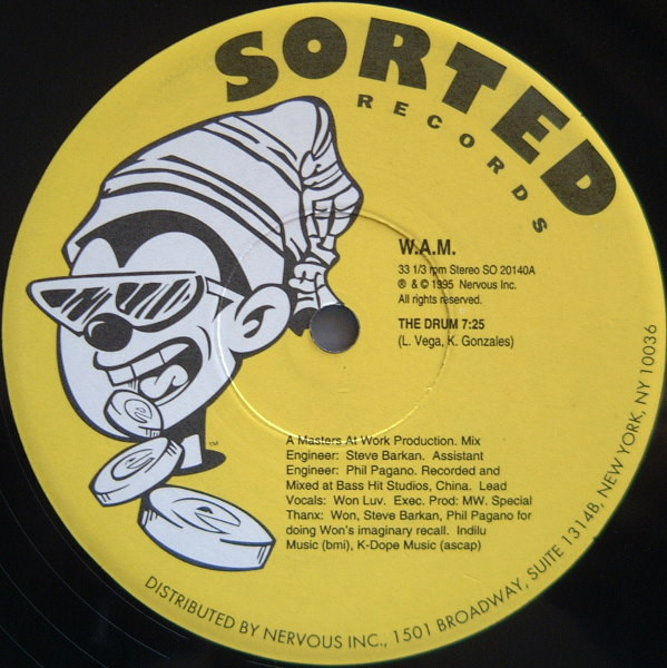 W.A.M. - The Drum | Sorted Records (SO 20140)