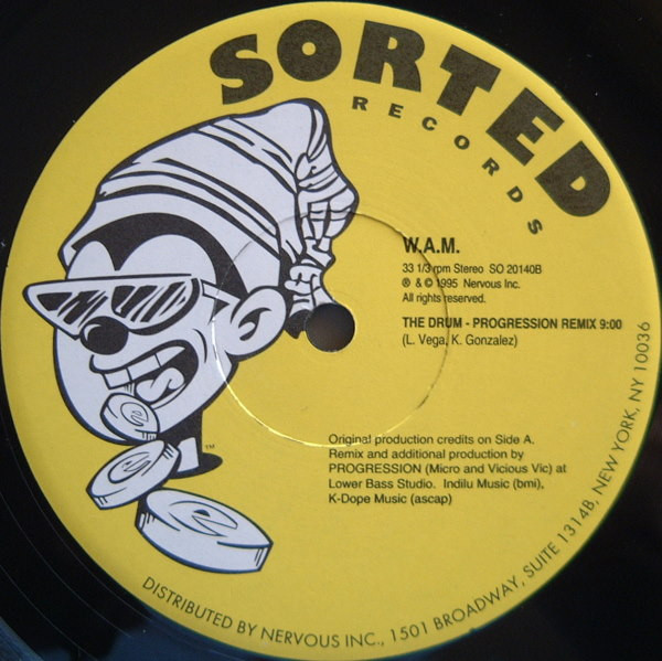 W.A.M. - The Drum | Sorted Records (SO 20140) - 2