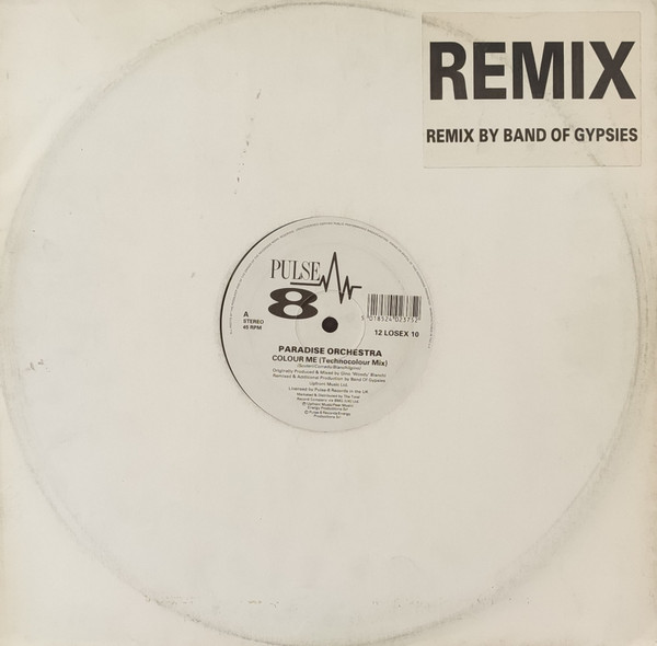 Paradise Orchestra - Colour Me | Pulse-8 Records (12 LOSEX 10) - 3
