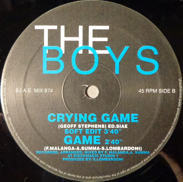 Crying Game Remix 93