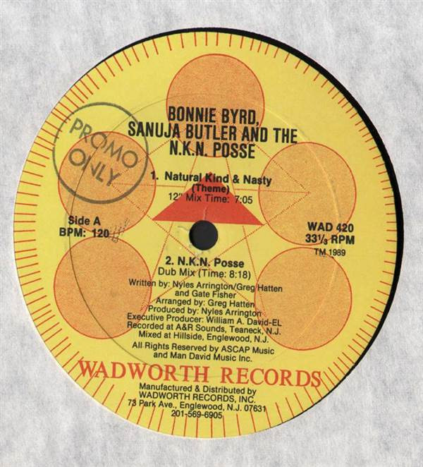 Bonnie Byrd - Natural Kind & Nasty | Wadworth Records (WAD 420) - main