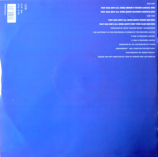Inner City - That Man (He's All Mine) | 10 Records (TENX 334) - 2 Inner City - That Man (He's All Mine) | 10 Records (TENX 334) - 2