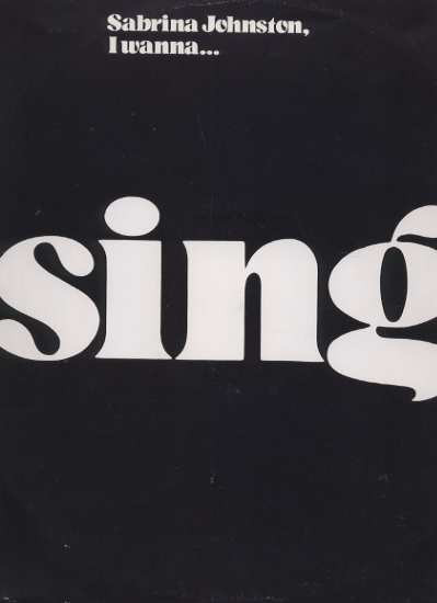 Sabrina Johnston - I Wanna Sing | EastWest (4509-90097-0) - main Sabrina Johnston - I Wanna Sing | EastWest (4509-90097-0) - main
