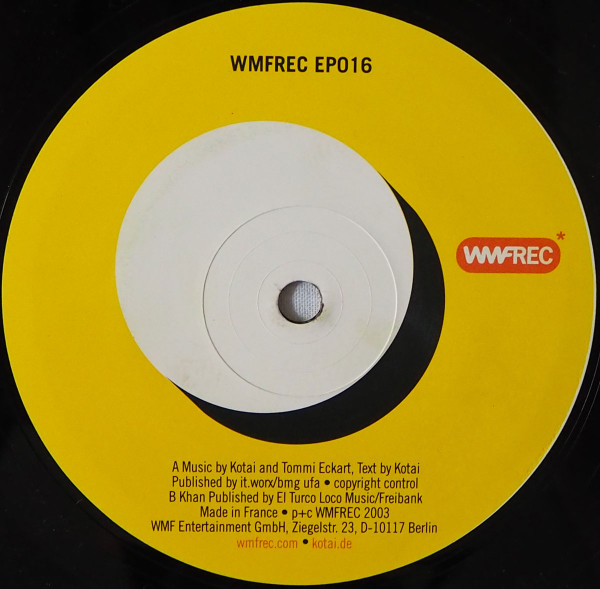 Kotai - Sucker DJ (Remixes) | WMFRec (WMFREC EP016)