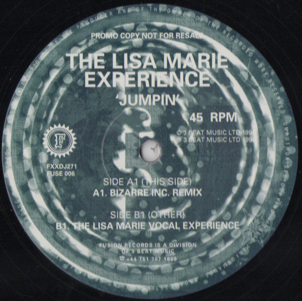 The Lisa Marie Experience - Jumpin | FFRR (FXDJ271) - 2 The Lisa Marie Experience - Jumpin | FFRR (FXDJ271) - 2