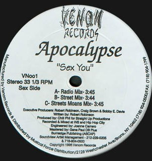 Apocalypse - Skills Prevail | Venom Records (VN001) - 2