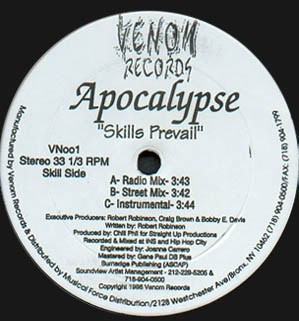 Apocalypse - Skills Prevail | Venom Records (VN001) - main