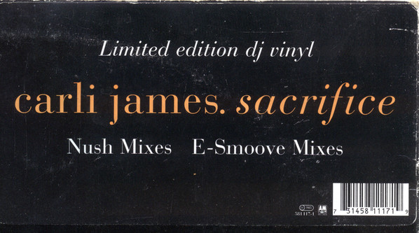 Carli James - Sacrifice | A&M Records (581 117-1) - 4 Carli James - Sacrifice | A&M Records (581 117-1) - 4