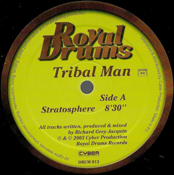 Tribal Man - Stratosphere | Royal Drums (DRUM 013) - 3