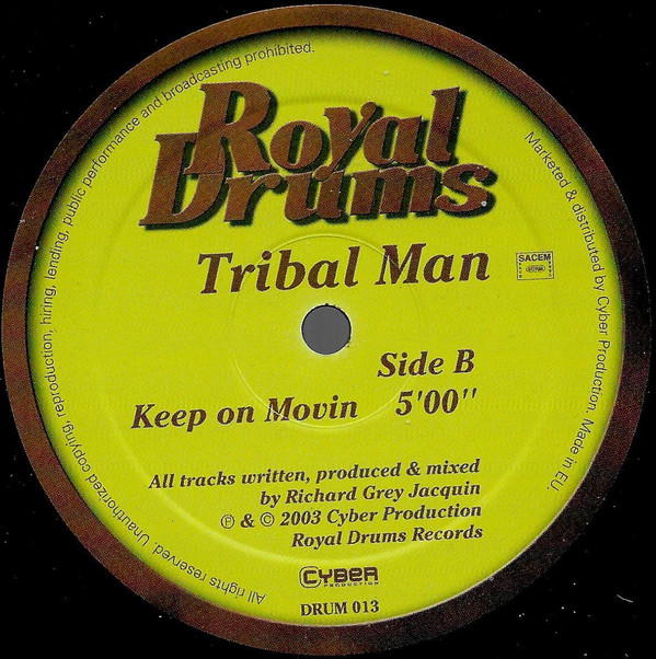 Tribal Man - Stratosphere | Royal Drums (DRUM 013) - 4