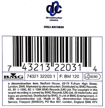 Hed Boys - Girls & Boys | Deconstruction (74321 32203 1) - 6 Hed Boys - Girls & Boys | Deconstruction (74321 32203 1) - 6
