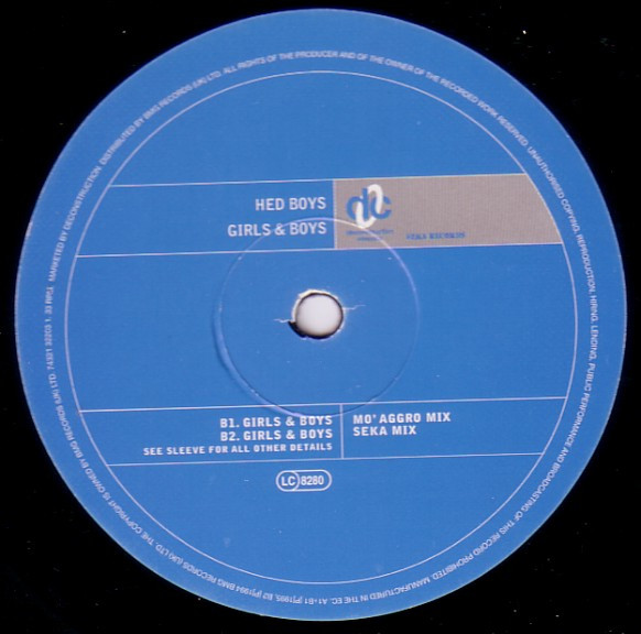 Hed Boys - Girls & Boys | Deconstruction (74321 32203 1) - 4 Hed Boys - Girls & Boys | Deconstruction (74321 32203 1) - 4