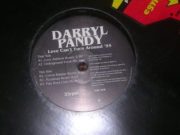 Darryl Pandy - Love Can't Turn Around '95 | Club Tools (006147-0 CLU) - 2 Darryl Pandy - Love Can't Turn Around '95 | Club Tools (006147-0 CLU) - 2