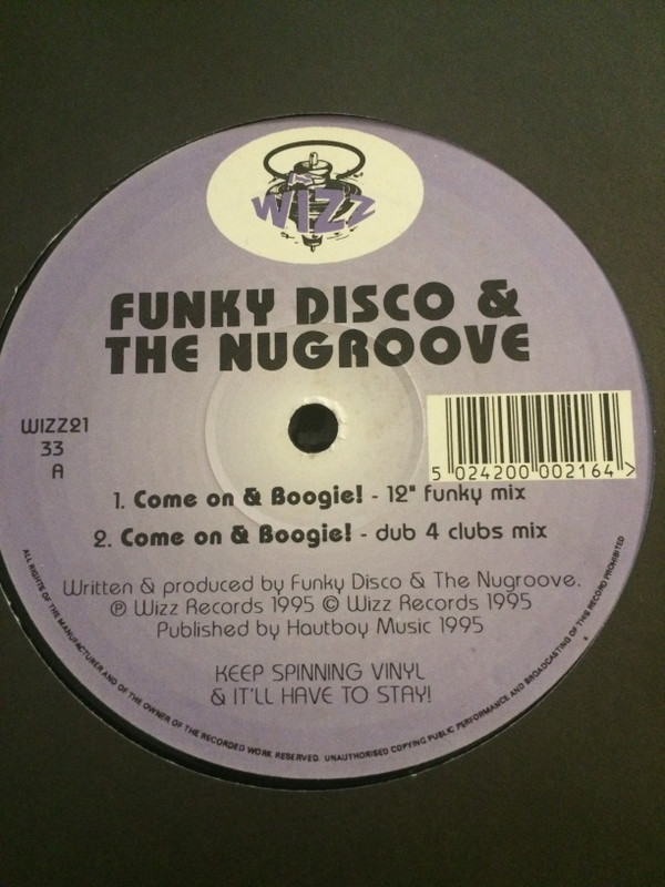 Funky Disco & Nu Groove - Come On & Boogie! | Wizz Records (WIZZ 21) - main Funky Disco & Nu Groove - Come On & Boogie! | Wizz Records (WIZZ 21) - main