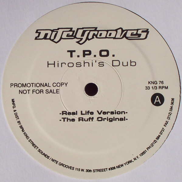 T.P.O. - Hiroshi's Dub | Nite Grooves (KNG 76)