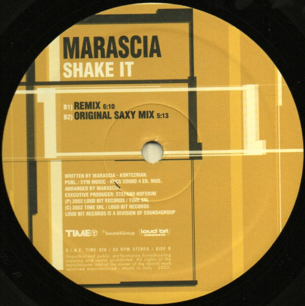 Marascia - Shake It | TIME (TIME 326) - 4