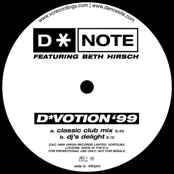 D*Note - D*Votion '99 | VC Recordings (VCRTDJ62) - 3 D*Note - D*Votion '99 | VC Recordings (VCRTDJ62) - 3
