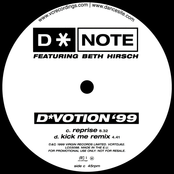 D*Note - D*Votion '99 | VC Recordings (VCRTDJ62) - 2 D*Note - D*Votion '99 | VC Recordings (VCRTDJ62) - 2