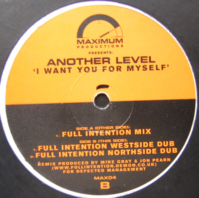 Another Level - I Want You For Myself | Maximum Productions (MAX04) - main Another Level - I Want You For Myself | Maximum Productions (MAX04) - main
