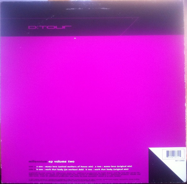 Millenium - EP Volume Two | D:Tour (DET 12002) - 2