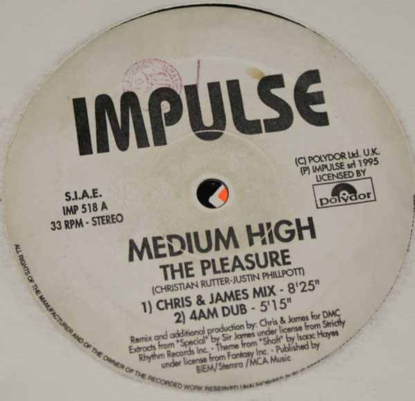 Medium High - The Pleasure | Impulse (IMP 518)