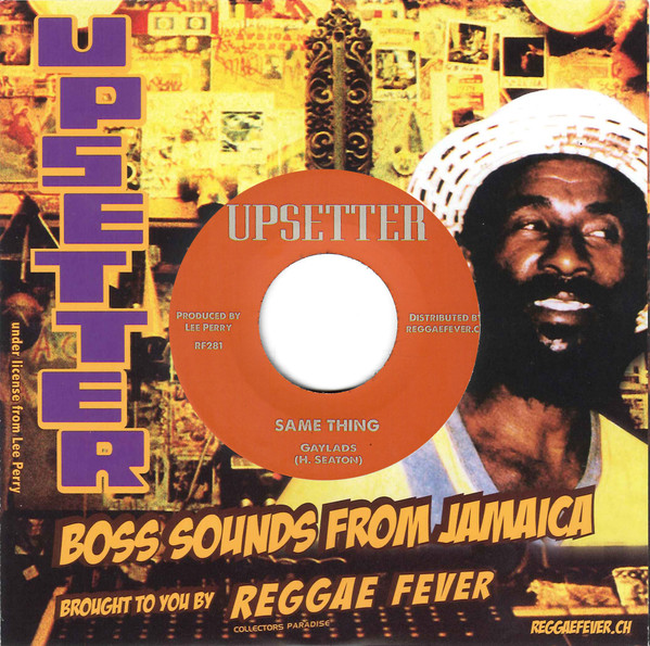Stranger Cole / The Gaylads - Rough And Smooth / Same Thing | Upsetter (RF281) - 5