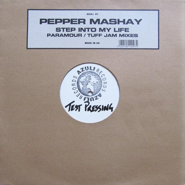 Pepper Mashay - Step Into My Life | Azuli Records (AZNY 97)