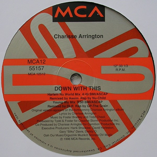 Charisse Arrington - Down With This | MCA Records (MCA12-55157) - 4 Charisse Arrington - Down With This | MCA Records (MCA12-55157) - 4