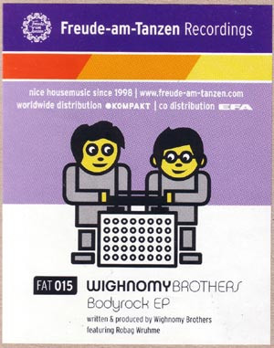 Wighnomy Brothers - Bodyrock EP | Freude Am Tanzen (FAT 015) - 3