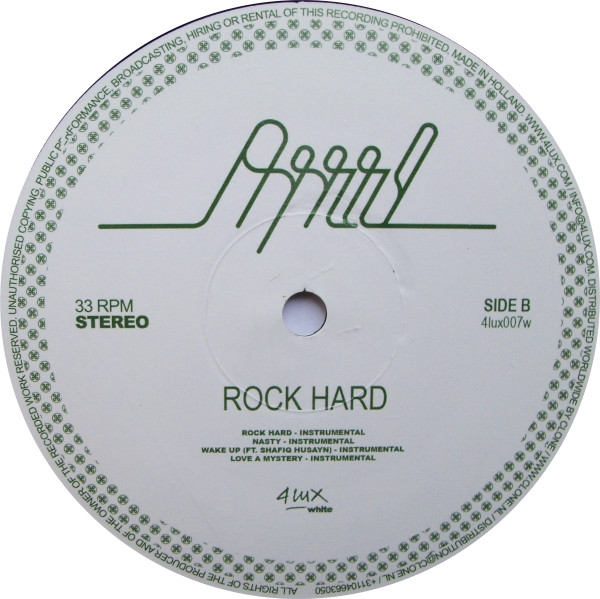 Aqeel - Rock Hard | 4lux White (4lux007w) - 4 Aqeel - Rock Hard | 4lux White (4lux007w) - 4