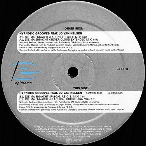 Hypnotic Grooves Feat. Jo Van Nelsen - Die Maiennacht | Epidrome (SAMPMS 4395) - main Hypnotic Grooves Feat. Jo Van Nelsen - Die Maiennacht | Epidrome (SAMPMS 4395) - main