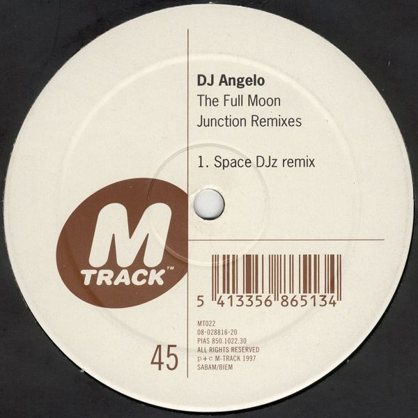 DJ Angelo - The Full Moon Junction Remixes | M-Track (MT022) - 2 DJ Angelo - The Full Moon Junction Remixes | M-Track (MT022) - 2