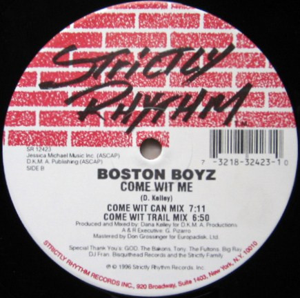 Boston Boyz - Come Wit Me | Strictly Rhythm (SR 12423) - 2