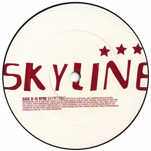 Miro - The One I Run To | Skyline Records (SKYRTX 007) - 3