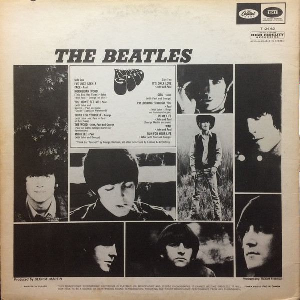 The Beatles - Rubber Soul | Capitol Records (T 2442) - 2