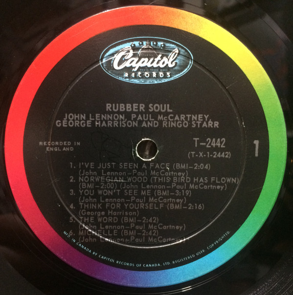 The Beatles - Rubber Soul | Capitol Records (T 2442) - 3