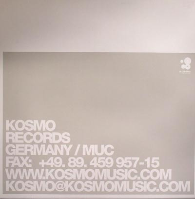 Tronic Heads - Oxygen | Kosmo Records (KOS 2063) - 2 Tronic Heads - Oxygen | Kosmo Records (KOS 2063) - 2