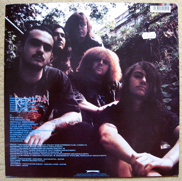 Napalm Death - Death By Manipulation | Earache (MOSH51) - 2