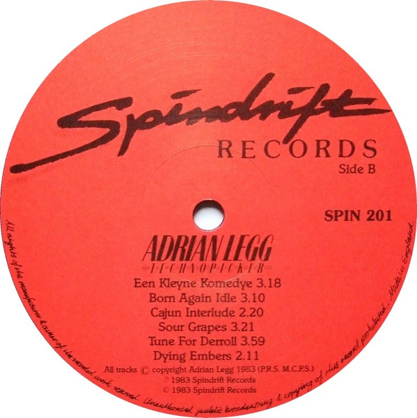 Adrian Legg - Technopicker | Spindrift Records (SPIN 201) - 4