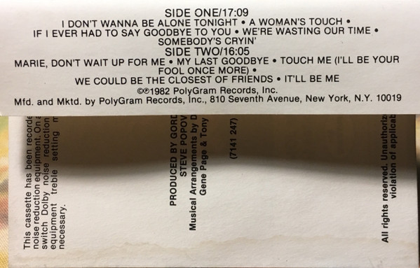 Tom Jones - Country | Mercury (MCR-4-1-4062) - 2