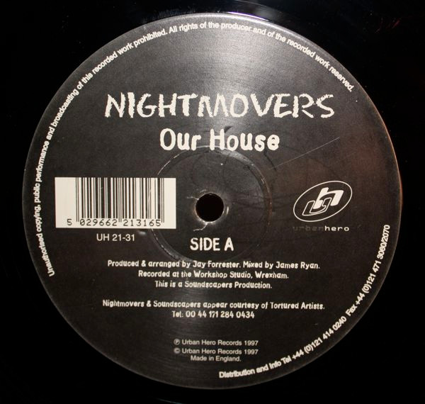 Nightmovers - Our House | Urban Hero (UH 21-31) - main