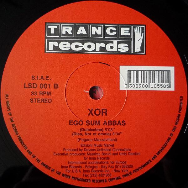 XOR - Ego Sum Abbas | Trance Records (LSD 001) - 4 XOR - Ego Sum Abbas | Trance Records (LSD 001) - 4