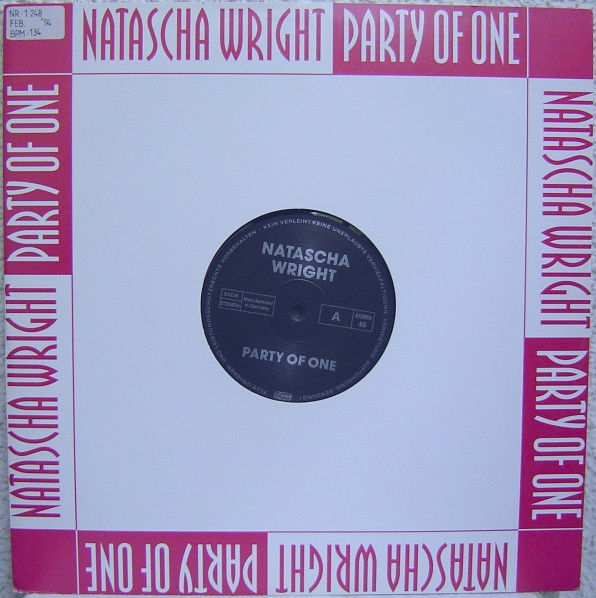Natascha Wright - Party Of One | Polydor (0422 855 373-14)