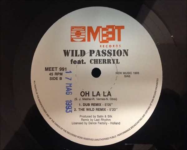 Wild Passion - Oh La La | Meet Records (MEET 991)