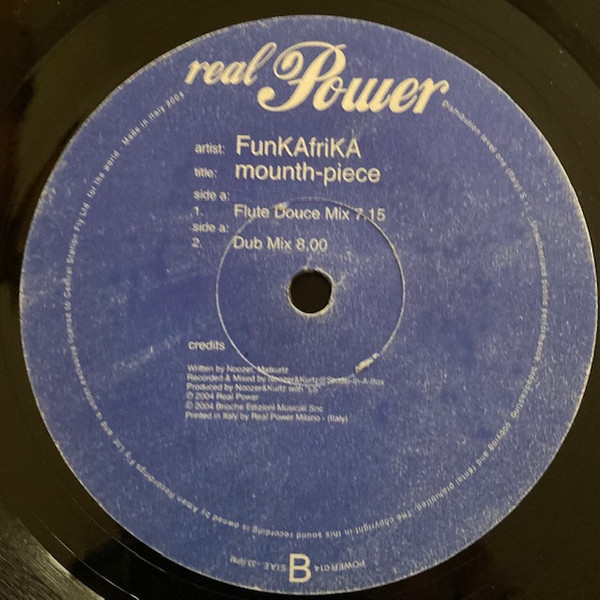 FunKAfriKa - Mounth-Piece | Real Power (POWER 014) - 3