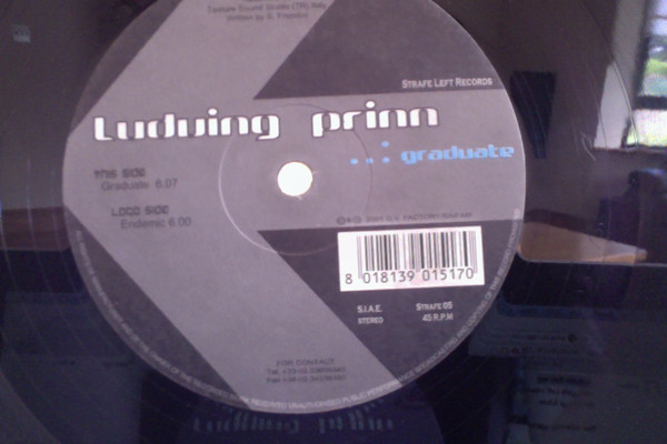 Ludving Prinn - Graduate | Strafe Left Records (Strafe05)
