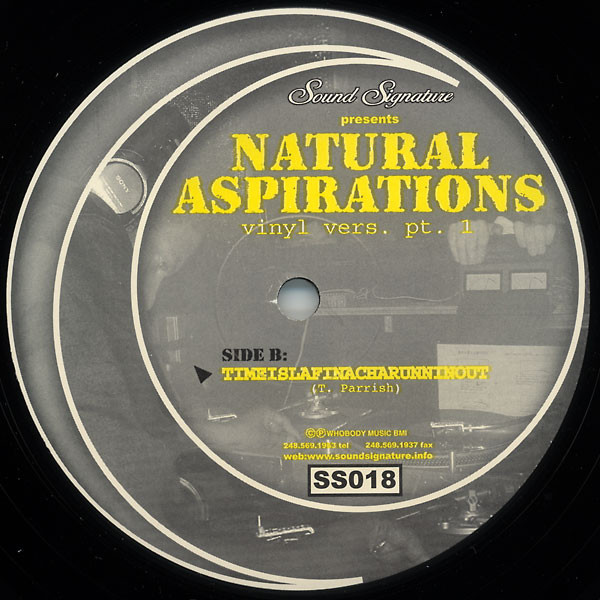 Theo Parrish - Natural Aspirations (Vinyl Vers. Pt. 1) | Sound Signature (SS018) - 2