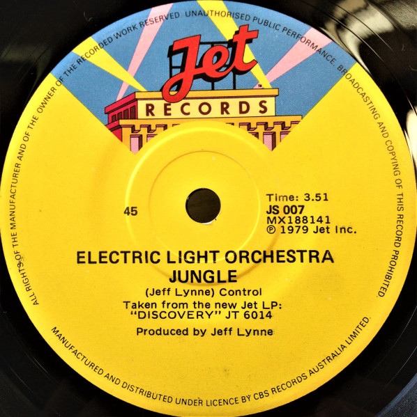 Electric Light Orchestra - Shine A Little Love | Jet Records (JS 007) - 2