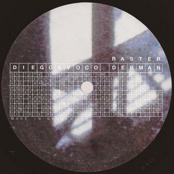Diego & Voco Derman - Raster | Kanzleramt (KA 51)