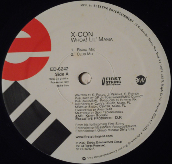 X-Con - Whoa! Lil' Mama | Elektra (ED-6242) - main